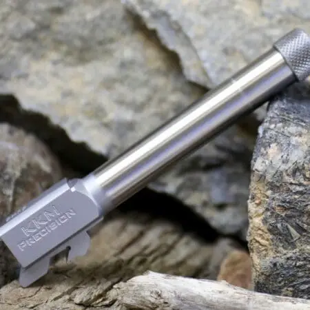 M&P Full 9MM with 1/2x28 Suppressor Threads 4.96" OAL (works with 1.0 and 2.0)