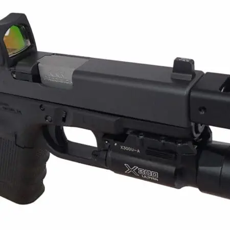 Glock 9MM 4-Port Compensator 9/16x32 Thread (Gen 1-4)